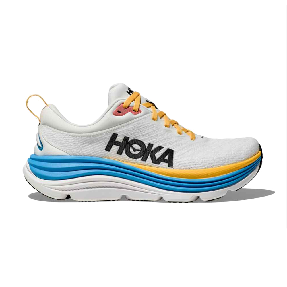 Кроссовки женские HOKA W GAVIOTA 5 Blanc De Blanc / Swim Day