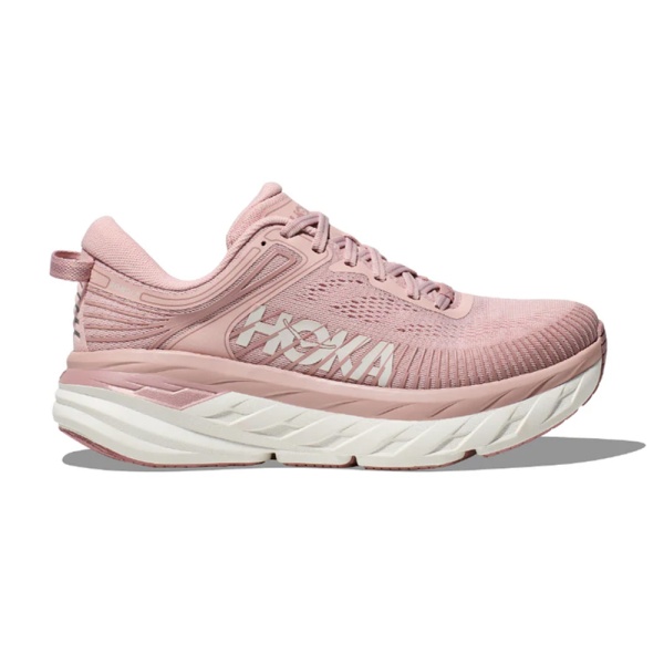 Кроссовки женские HOKA W BONDI 7 Peach Whip / White