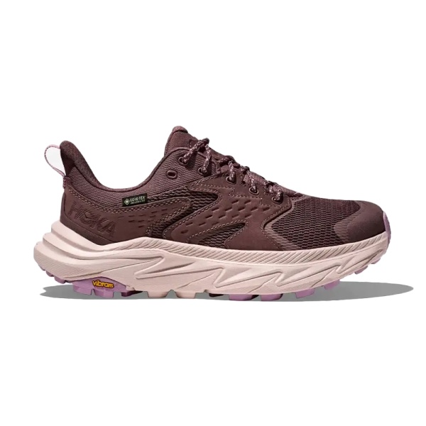 Кроссовки женские HOKA W ANACAPA 2 LOW GTX WIDE Smoky Quartz / Cosmic Pearl