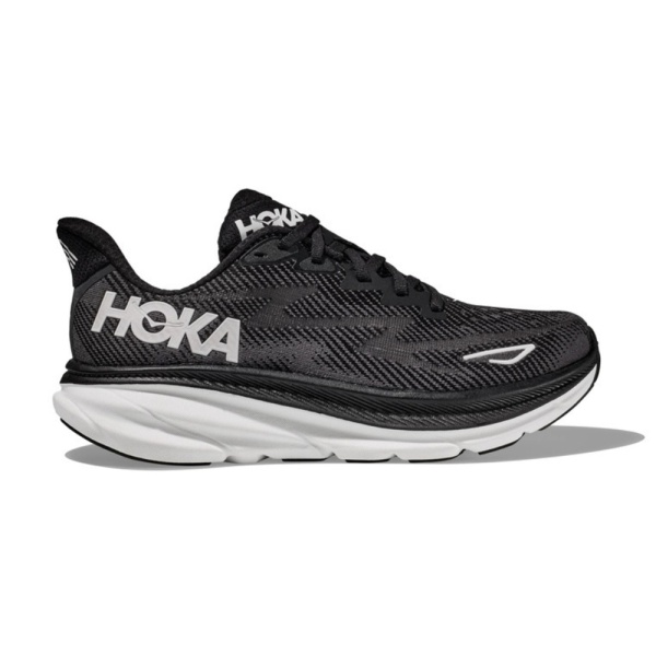 Кроссовки мужские HOKA M CLIFTON 9 WIDE Black / White