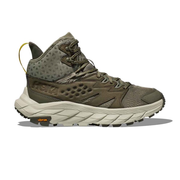Кроссовки мужские HOKA M ANACAPA BREEZE MID Olive Haze / Celadon