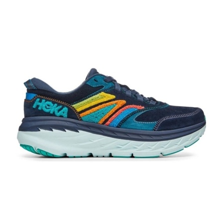 Кроссовки мужские HOKA U BONDI L EMBROIDERY Outer Space / Atlantis