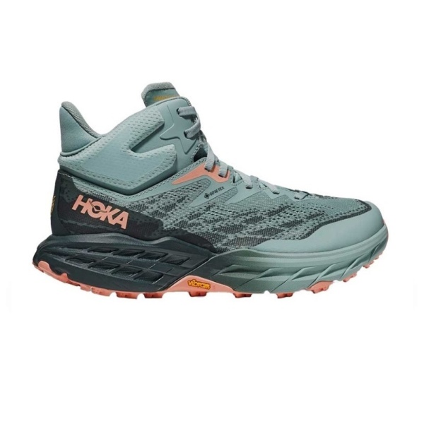 Кроссовки женские HOKA W SPEEDGOAT 5 MID GTX Agave / Spruce