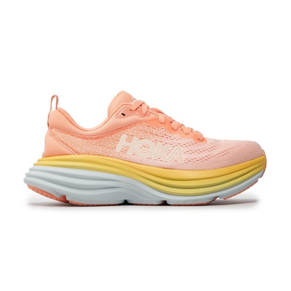 Кроссовки женские HOKA W BONDI 8 Shell Cora / Peach Parfait