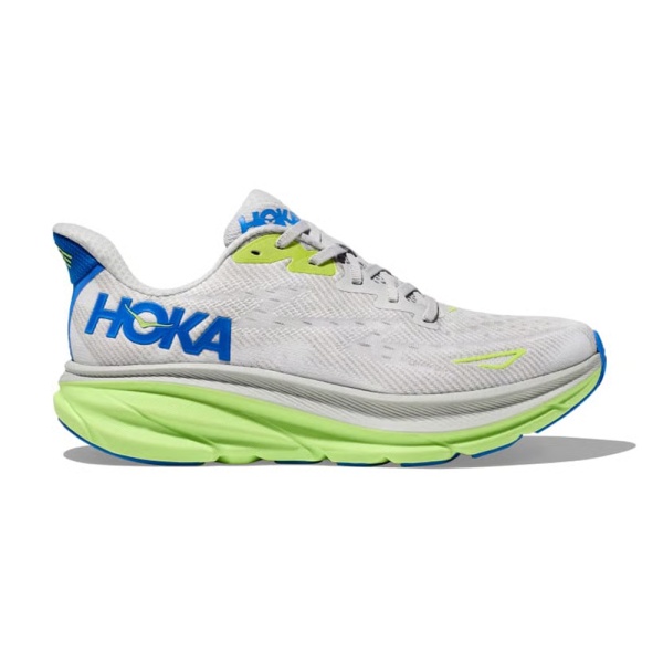 Кроссовки мужские HOKA M CLIFTON 9 WIDE  Stardust / Electric Cobalt