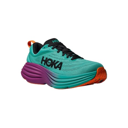 Кроссовки женские HOKA W BONDI 8 Electric Aqua / Black