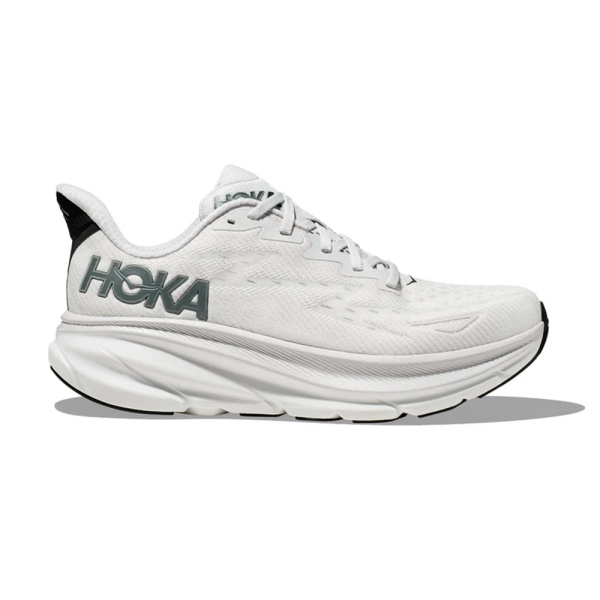 Кроссовки мужские HOKA M CLIFTON 9 WIDE  Nimbus Cloud / Steel Wool