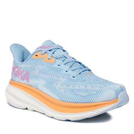 Кроссовки женские HOKA W CLIFTON 9 WIDE Airy Blue / Ice Water