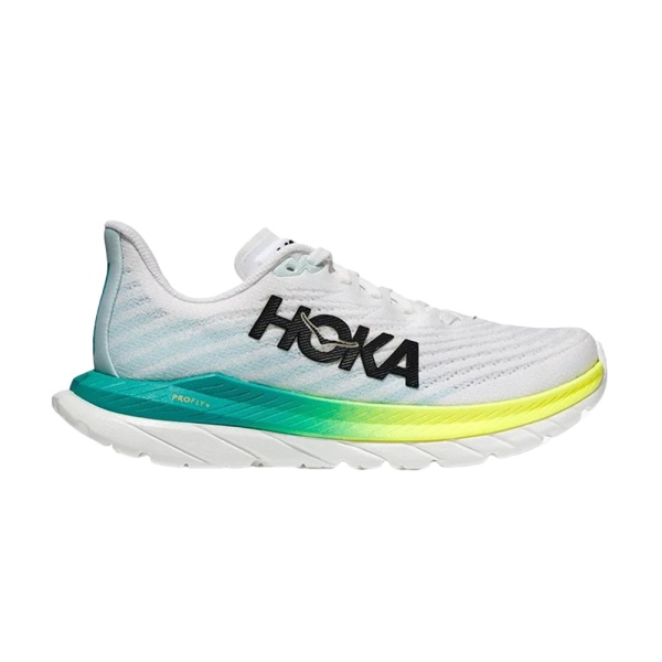 Кроссовки женские HOKA W MACH 5 White / Blue Glass