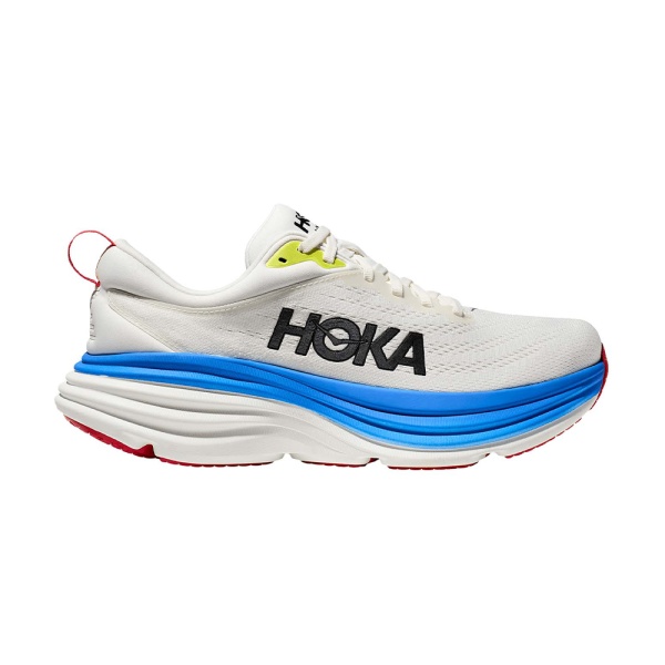 Кроссовки мужские HOKA M BONDI 8 WIDE Blanc De Blanc / Virtual Blue Retail