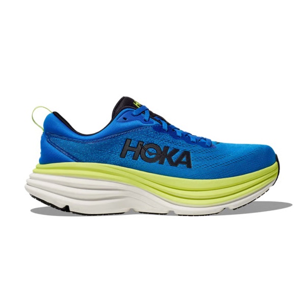 Кроссовки мужские HOKA M BONDI 8 Electric Cobalt / Lettuce