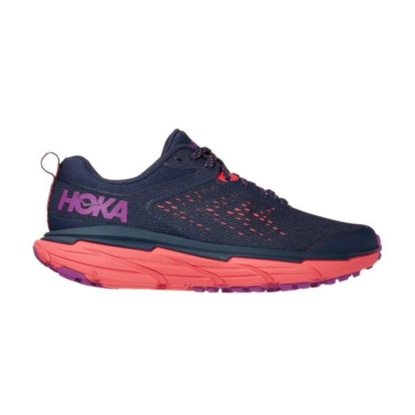 Кроссовки женские HOKA W CHALLENGER ATR 6 WIDE Black Iris / Hot Coral