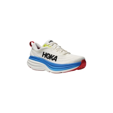 Кроссовки мужские HOKA M BONDI 8 Blanc De Blanc / Virtual Blue Retail