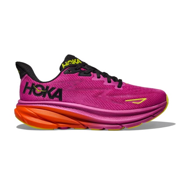 Кроссовки женские HOKA W CLIFTON 9 Fuchsia / Black