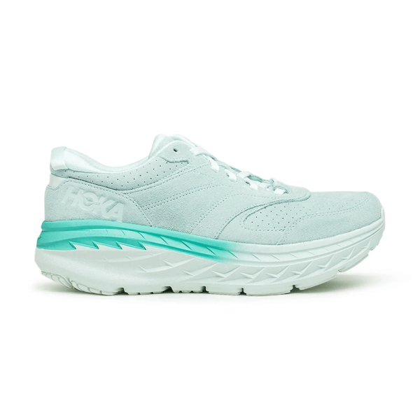 Кроссовки женские HOKA U BONDI L SUEDE Blue Glass / Atlantis