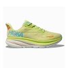 Кроссовки женские HOKA W CLIFTON 9 WIDE Lettuce / Solar Flare