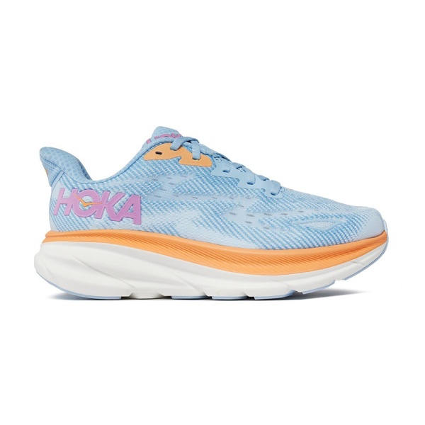 Кроссовки женские HOKA W CLIFTON 9 WIDE Airy Blue / Ice Water