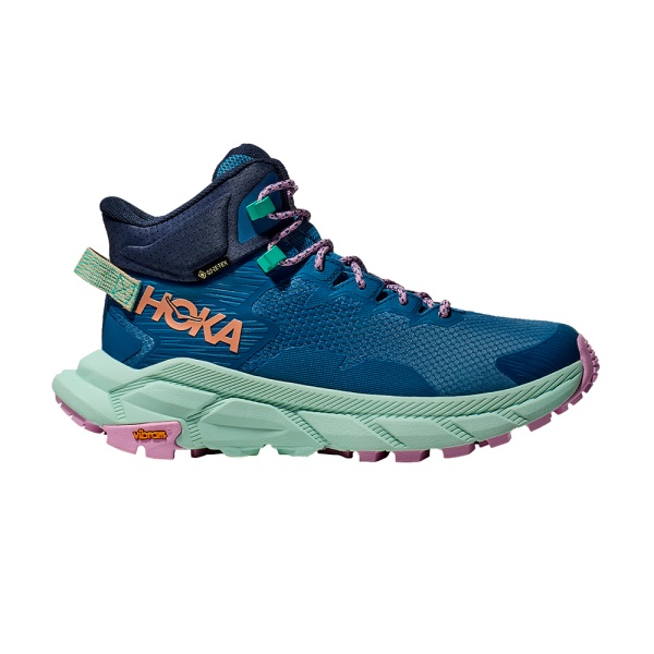 Кроссовки женские HOKA W TRAIL CODE GTX Foggy Night / Aqua Breeze