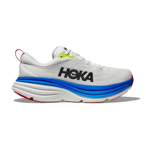 Кроссовки мужские HOKA M BONDI 8 Blanc De Blanc / Virtual Blue Retail