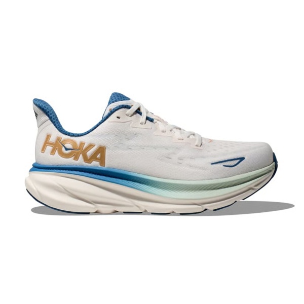 Кроссовки мужские HOKA M CLIFTON 9 WIDE  Frost / Gold