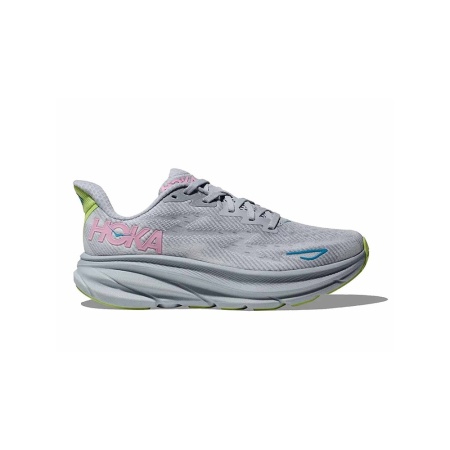 Кроссовки женские HOKA W CLIFTON 9 WIDE Gull / Sea Ice