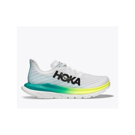 Кроссовки женские HOKA W MACH 5 White / Blue Glass