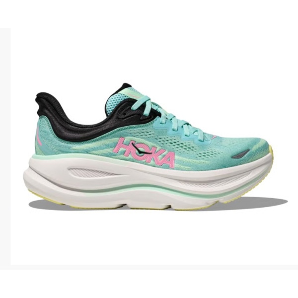 Кроссовки женские HOKA W BONDI 9 WIDE Blue Spark / Mint Fluorite