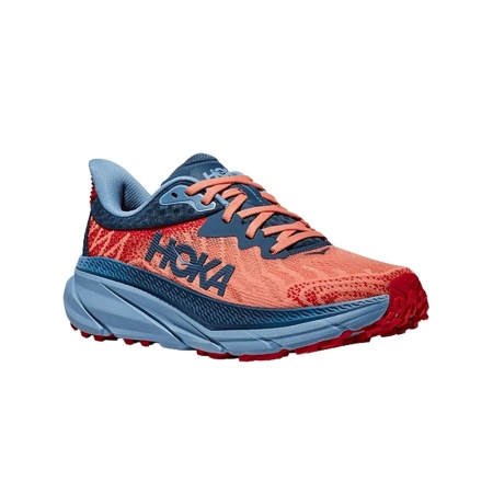 Кроссовки женские HOKA W CHALLENGER ATR 7 Papaya / Real Teal