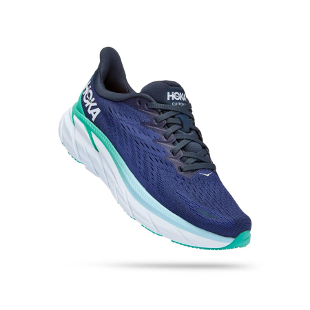 Кроссовки женские HOKA W CLIFTON 8 Outer Space / Bellwether Blue