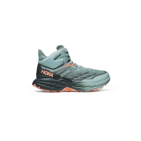 Кроссовки женские HOKA W SPEEDGOAT 5 MID GTX Agave / Spruce