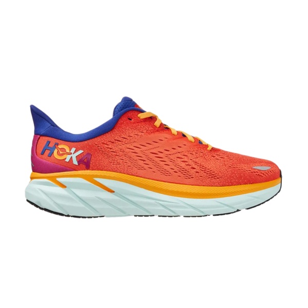 Кроссовки мужские HOKA M CLIFTON 8 Fiesta / Bluing